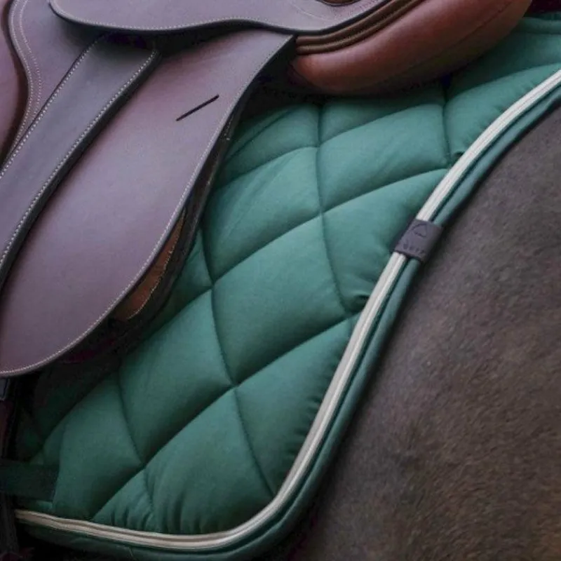 Tapis Cso/ Mixtes*Equithème - Tapis de selle Classic foncé Vert