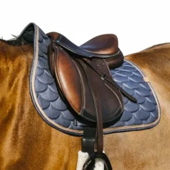 Outlet - Tapis de selle Khadi foncé Tapis De Selle Poneys|Tapis De Selle