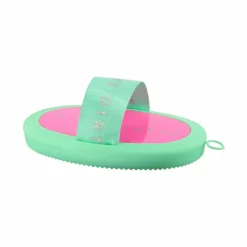 Étrilles*Equithème - Étrille Je t'aime fluo Rose