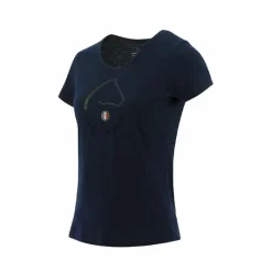 T-Shirts Et Baselayers*Equithème - T-shirt à manches courtes femme Claire Marine