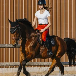 T-Shirts Et Baselayers*Equithème - T-shirt à manches courtes femme Claire Blanc