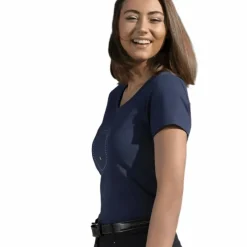 T-Shirts Et Baselayers*Equithème - T-shirt manches courtes femme Anna Marine