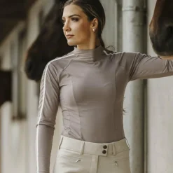 Online - T-shirt manches longues femme Melodie taupe T-Shirts Et Baselayers