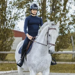 T-Shirts Et Baselayers*Equithème - T-shirt manches longues femme Seamless Marie Marine