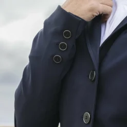 Vestes De Concours*Equithème - Veste de concours femme Nancy Marine