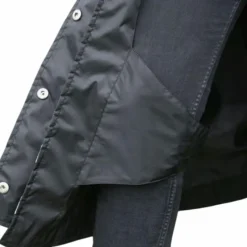 Discount - Veste de pluie longue Ridercoat noir Blousons Et Vestes De Pluie|Blousons Et Manteaux