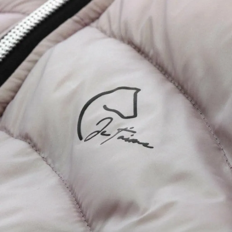 Blousons Et Manteaux*Equithème - Veste matelassée reversible femme Lutha JTM noir/ Rose