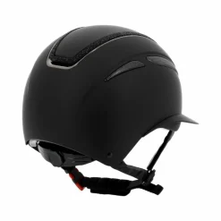 Casques D'Équitation À Visière Polo|Casques D'Équitation*Equithème -Casque d'équitation Agris lamé Noir