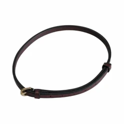 Online - Lanière pour muserolle combinée havane 12 mm Muserolles