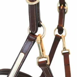 Élevage|Grooming*Eric Thomas - Licol cuir Grooming Havane