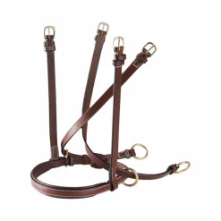 Online - Muserolle bitless havane Muserolles