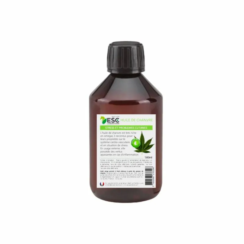 Sale - Complément alimentaire stress et irritations cutanées Huile de chanvre Anti-Stress|Détoxifiants Peau