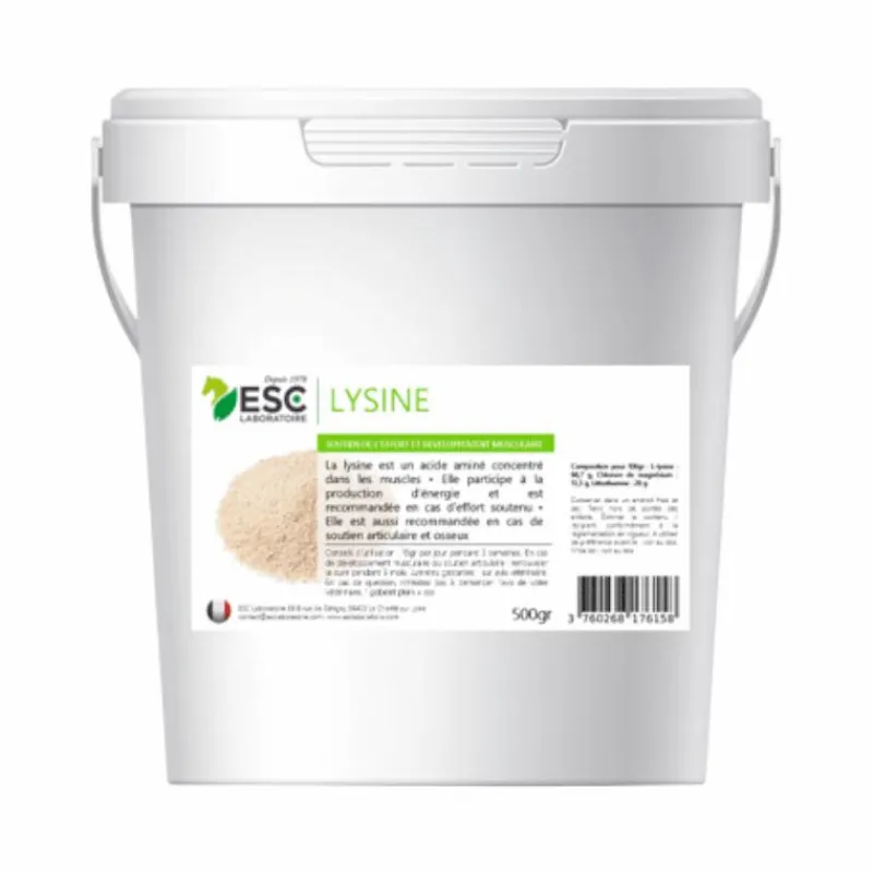 Immunitaire|Développement Musculaire*ESC Laboratoire - Complément alimentaire soutien de l’effort et développement musculaire Lysine