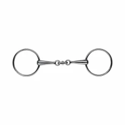 - Mors 2 anneaux anatomique canons pleins fins Mors Deux Anneaux|Mors Poneys