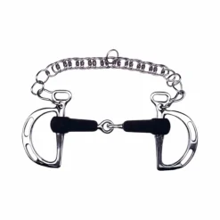 Hot - Mors espagnol à passes caoutchouc brisé Mors Espagnol|Mors Poneys