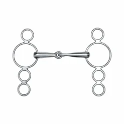 Best - Mors pessoa 4 anneaux plein Mors Poneys|Mors Pessoa