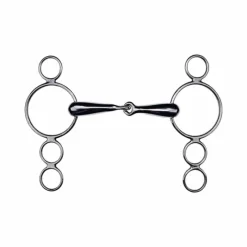 Mors Pessoa|Mors Poneys*Feeling - Mors Pessoa 4 anneaux brisé creux en inox