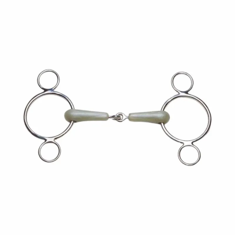 Mors Pessoa|Mors Poneys*Feeling - Mors Pessoa flexi brisé en inox