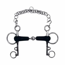 Clearance - Pelham caoutchouc brisé Mors Pelham|Mors Poneys