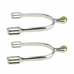 Éperons À Molettes|Cso*Feeling - Éperons à molette prince de galles inox à molette lisse