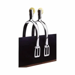 Éperons À Molettes|Cso*Feeling - Éperons à molette prince de galles inox à molette lisse