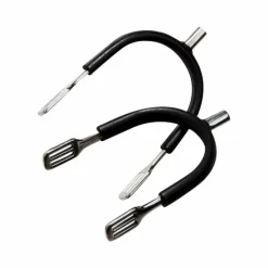 Discount - Éperons Prince de Galles inox gainé caoutchouc Éperons Prince De Galles|Cso