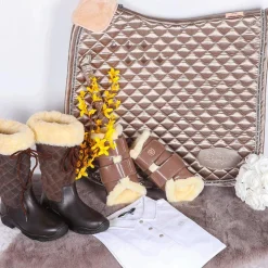 Bottes D'Hiver*Flags & Cup - Bottes Nunavik femme Marron