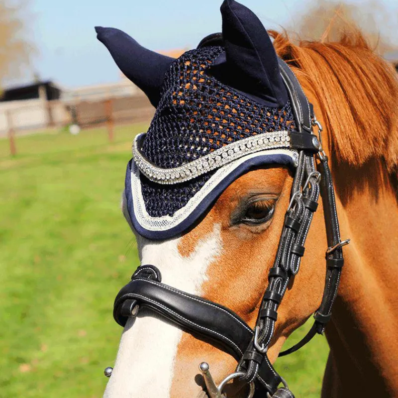 Dressage|Cso*Flags & Cup - Bridon Comfort combiné avec rênes Noir