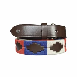 Sale - Ceinture Chukka /bleu/rouge Ceintures