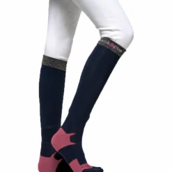 Clearance - Chaussettes d'équitation femme Olbia / cerise Chaussettes D'Équitation