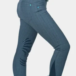 Pantalons D'Équitation*Flags & Cup - Pantalon d'équitation femme Checks Gris