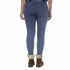 Pantalons D'Équitation*Flags & Cup - Pantalon d'équitation femme Orillia denim Bleu