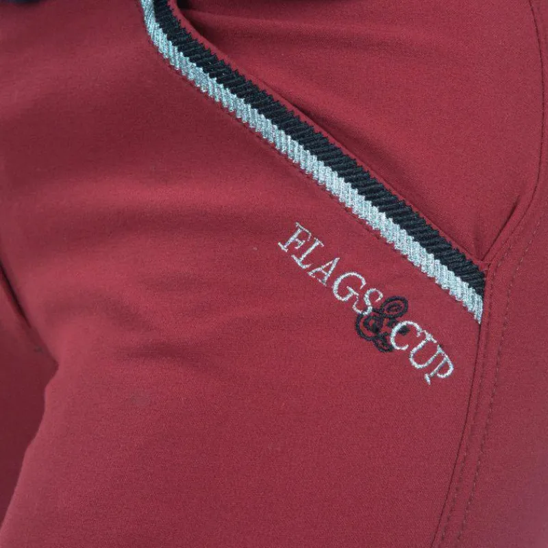 Pantalons D'Équitation*Flags & Cup - Pantalon d'équitation fille Varena Rouge