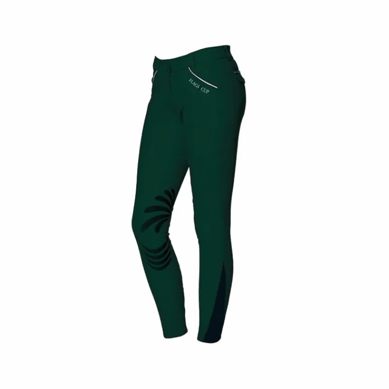 - Pantalon d'équitation fille Cayenne forêt Enfant Pantalons D'Équitation