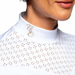 Polos Et Chemises*Flags & Cup - Polo de concours manches courtes femme Isla Blanc