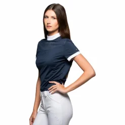 Polos Et Chemises*Flags & Cup - Polo de concours manches courtes femme Isla Marine