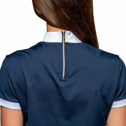 Polos Et Chemises*Flags & Cup - Polo de concours manches courtes femme Isla Marine