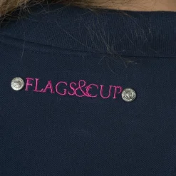 Polos Et Chemises*Flags & Cup - Polo manches courtes enfant Salta Marine