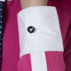 Online - Polo manches longues femme Clorinda fuchsia Polos Et Chemises