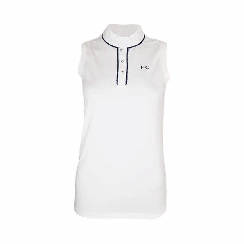 Polos Et Chemises*Flags & Cup - Polo sans manches Candiba femme Blanc