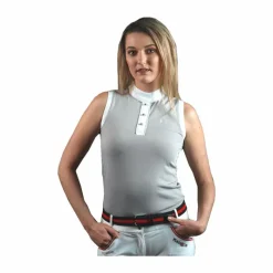 Polos Et Chemises*Flags & Cup - Polo sans manches Candiba femme Gris