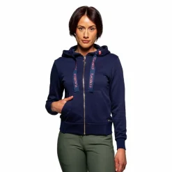 Pulls Et Gilets*Flags & Cup - Sweat à capuche femme Lomita Marine