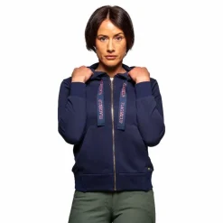 Pulls Et Gilets*Flags & Cup - Sweat à capuche femme Lomita Marine