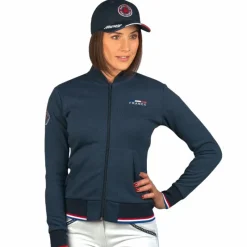 New - Sweat zippé femme France - limited edition marine Pulls Et Gilets