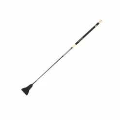 Cravaches*Fleck - Cravache d'obstacles "carbon" noir/or rose