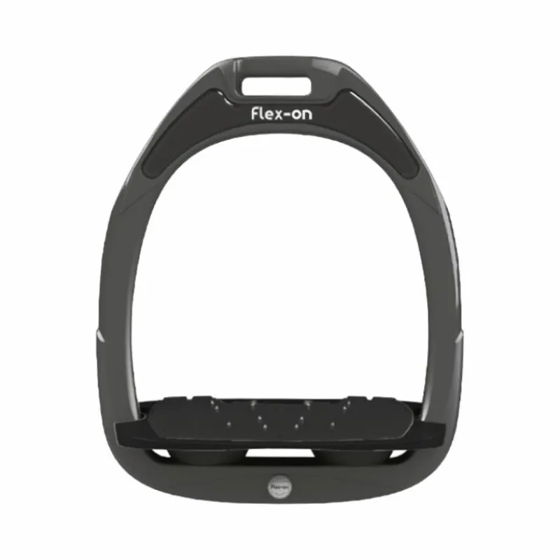 Étriers Classiques*Flex On - Etriers GC Incliné Ultra Grip Anthracite / Noir / Noir