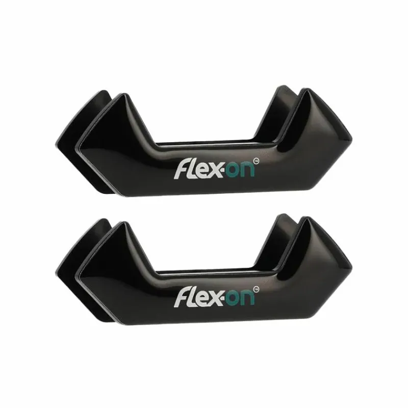 Accessoires D'Étriers*Flex On - Stickers Safe On "ON" Noir / vert anglais