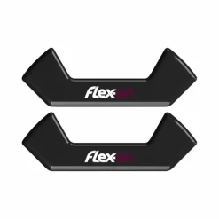 Accessoires D'Étriers*Flex On - Stickers Safe On "On" noir/ prune