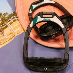 Étriers Classiques*Flex On - Étriers GC Incliné Ultra Grip Noir / Noir / Noir