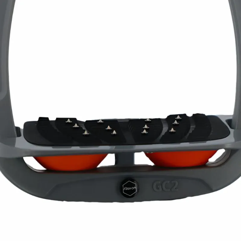 Étriers Classiques*Flex On - Étriers Green Composite plancher incliné ultra grip / / orange Gris